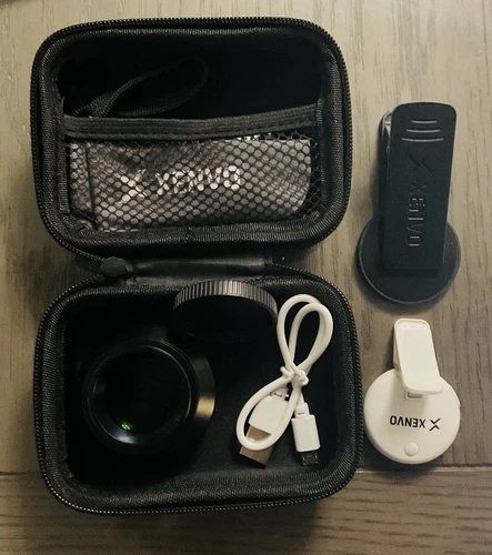 XENVO Pro Lens Kit for iPhone Macro, Wide Angle Lens Charging Cable Travel Case