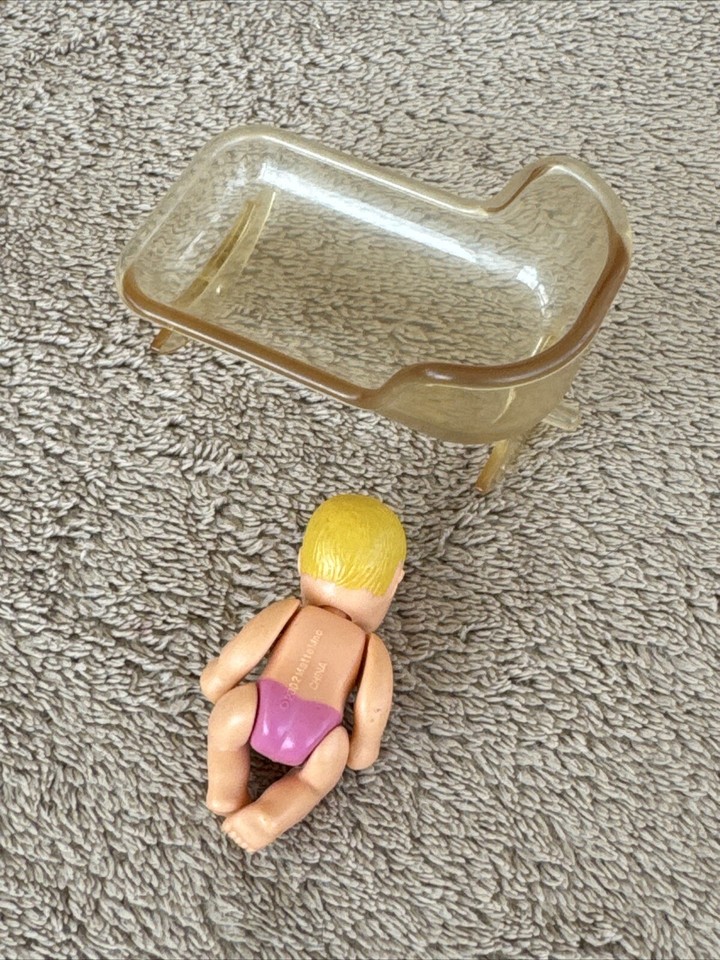 Mattel Doll Happy Family Pregnant Midge Newborn Baby & Cot eBay