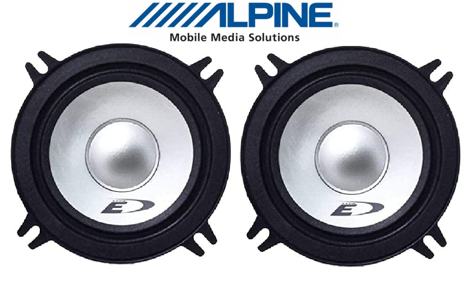 ALPINE COPPIA CASSE WOOFER 13cm ALTOPARLANTI WATT MAX 250 AUTO CAMION CASA truck