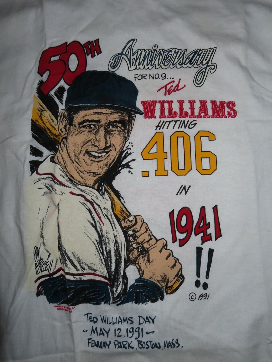 応援グッズ Boston Red Sox Ted Williams 1990 MLB BOSTON RED