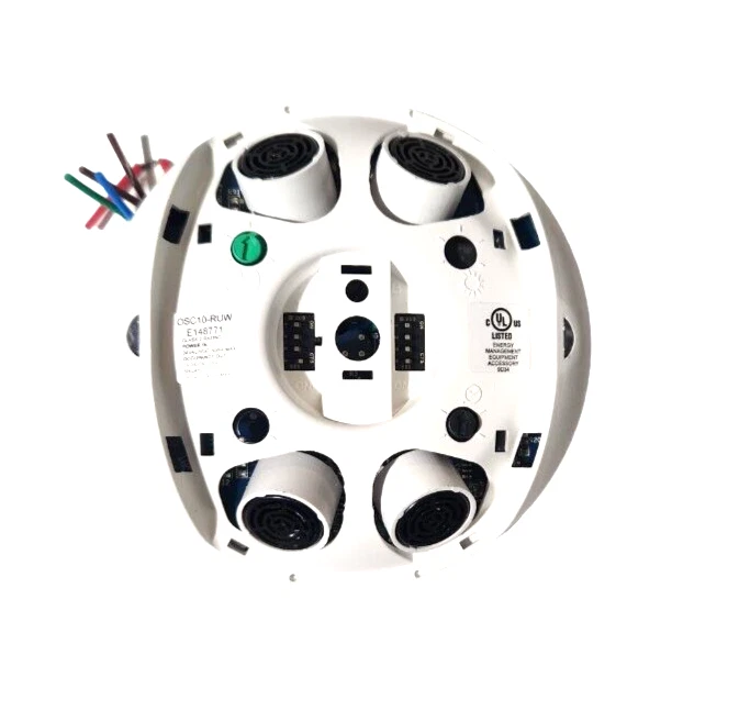 Leviton OSC10-RUW Low Voltage Ultrasonic 360° Occupancy Sensor Ceiling 1000sf - Image 2 of 4