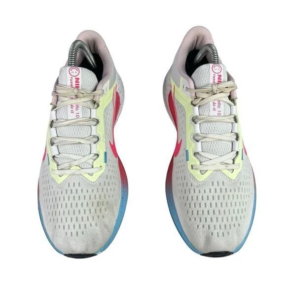 Nike Winflo 10 Blanco Hyperpink Volt Zapatos para Correr para Mujer Talla 10 Foto 4 de 4