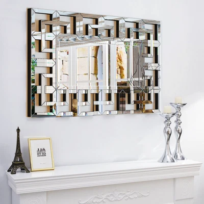 Wand Spiegel Dekoration Design Wanddekoration Dekospiegel Wohnzimmer hängen 100 - Bild 1 von 4