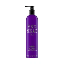 TIGI Bed Head Dumb Blonde Purple Toning Shampoo 13.5 Oz. Premium quality Safe