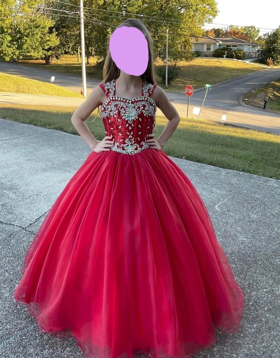 girls pageant dresses