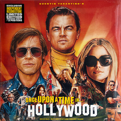OST - Tarantino's Once Upon A Time In Hollywood  EU 2019 Mint Orange Vinyl L.Ed.