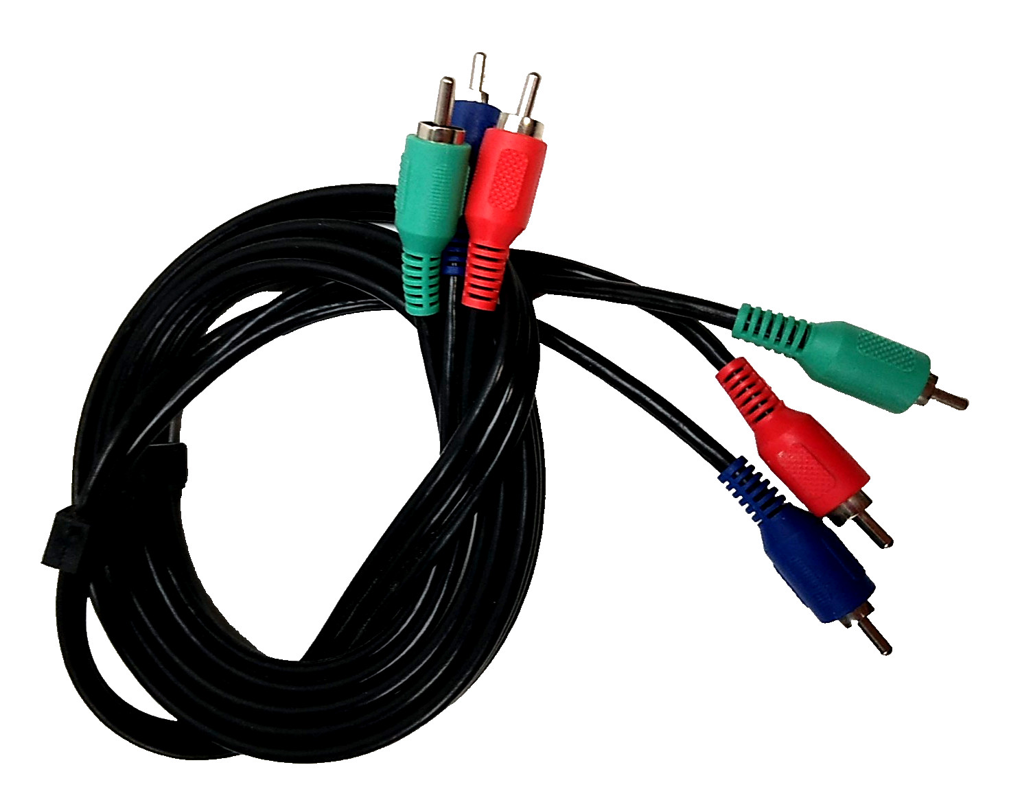 6FT - 3RCA Male to Male RGB Audio/Video Component Cable 3 Pcs