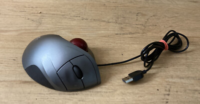 Logitech TrackMan Trackball Mouse Marble Wheel USB T-BB18