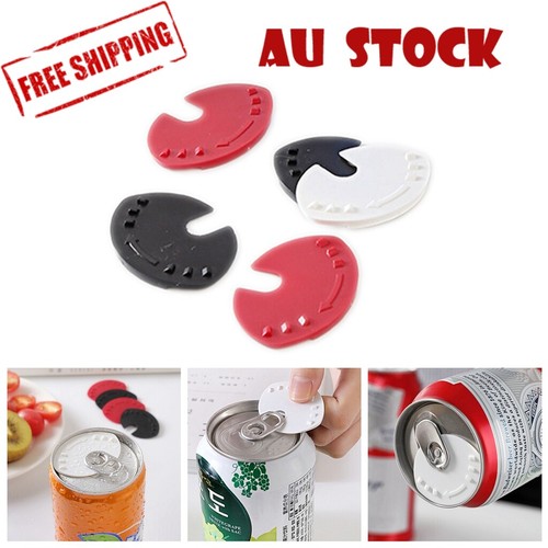 5pcs Beverage Can Lid Cap Soda Soft Drink Snaps Tops Cover Lock Sealer