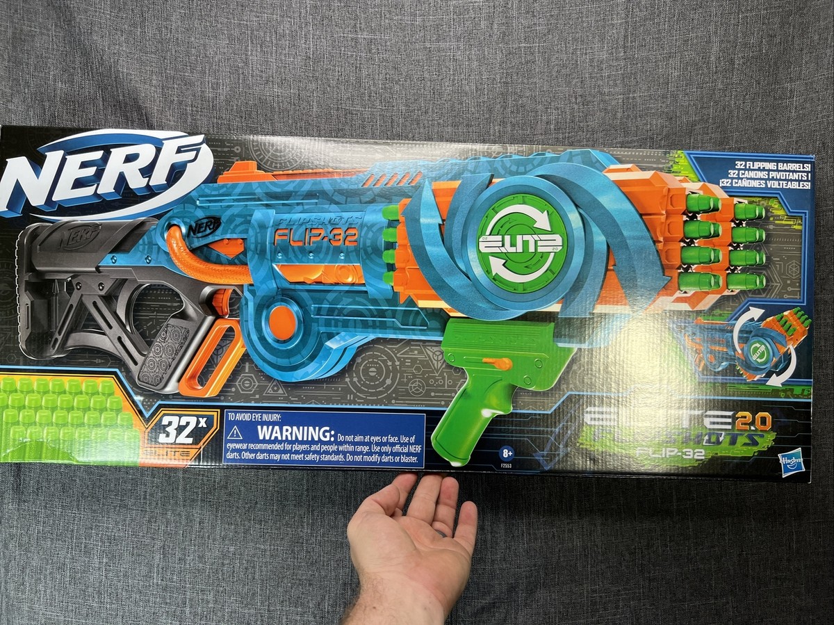 NERF Elite 2.0 Flipshots Flip-32 Blaster (Hasbro) 195166125589| eBay