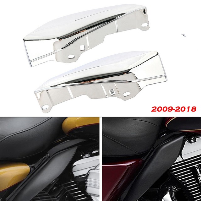 Chrome MidFrame Air Deflector For Harley Touring Street Glide FLHX
