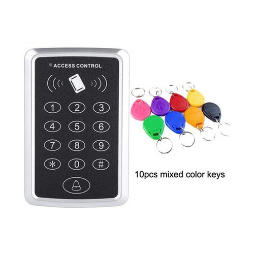 125KHz, Teclado de Control de Acceso RFID, Lector de Tarjetas EM Sistema de Control de Acceso de Puerta... - Imagen 8 de 11
