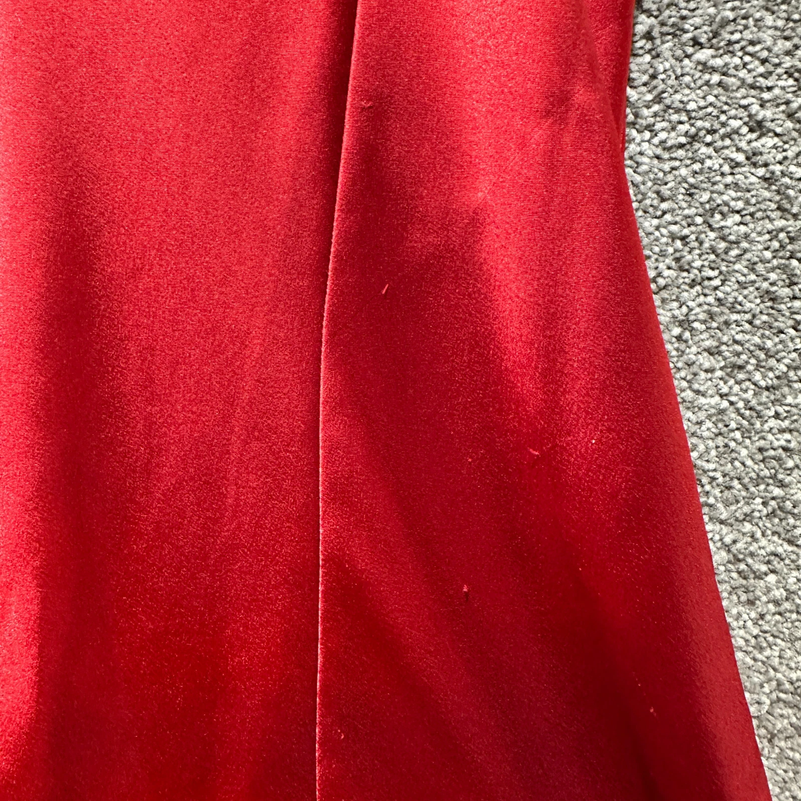 UNDERCOVER Y2k Victorias Secret abito slip donna medio rosso pizzo orlo lingerie