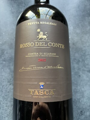 Rotwein Rosso del Conte 2012 Contea Di Sclafani 1,5 Liter Magnum TOP!