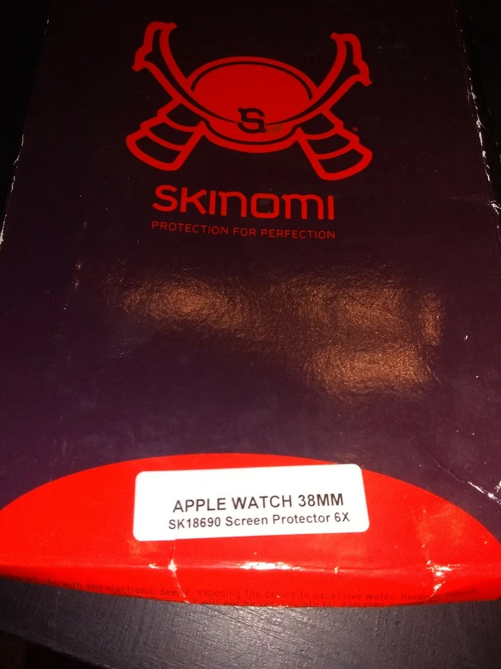 Skinomi (Pack de 6) de Protectores de Pantalla Transparentes para Apple Watch 38mm Serie 2 Foto 2 de 3
