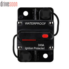 New 300AMP Circuit Breaker DC 12V Car Auto Marine Stereo Audio Fuse 300A Reset