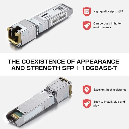 10G SFP+ Copper Module - Supports 30m, Low Power, Tested Performance (2-Pack) - Picture 5 of 8