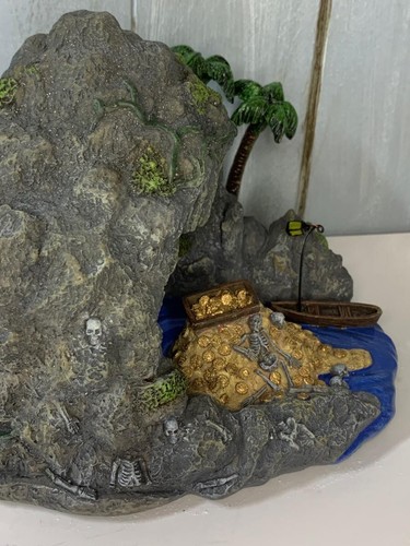 2011 Hawthorne Village Black Pearl Ghost Ship Collezione Isla de Muerta SIGILLATO - Foto 5 di 5