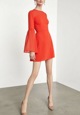 bcbg mixed media dress