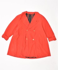 Persona Womens Pea Coat Uk 20 2xl Red Polyester Vintage Op20