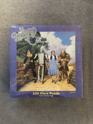 Wizard of Oz 550 piece Puzzle NEW Pressman - Yellow Brick Road- FREE SHIPPING!