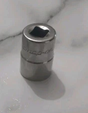 Snap-on Tools USA Chrome 12 Point 1/4" Drive SAE 7/16" Shallow Socket TMD14