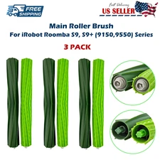 3 PACK Main Roller Brush for iRobot Roomba S9, S9+/9150, 9550 Vacuum Cleaner