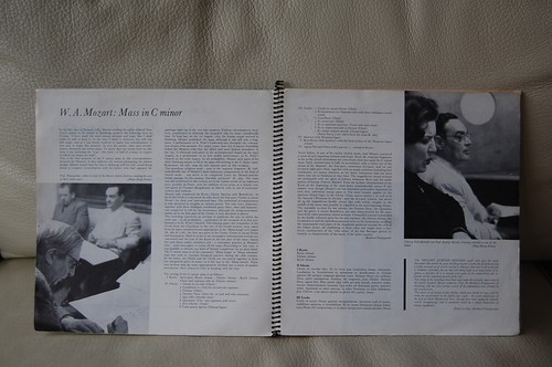 PHILIPS minigroove 2x10" LP RUDOLF MORALT STICH-RANDALL MOZART mass in C minor - Picture 4 of 5
