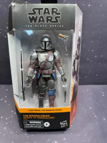 Star Wars the Black Series The Mandalorian Mines of Mandalore Figure BOX DAMAGED