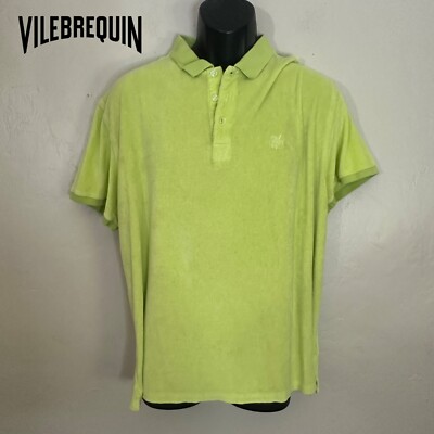 Vilebrequin Terrycloth Polo 4XL runs small Gently worn 85% cotton /15% polyamide