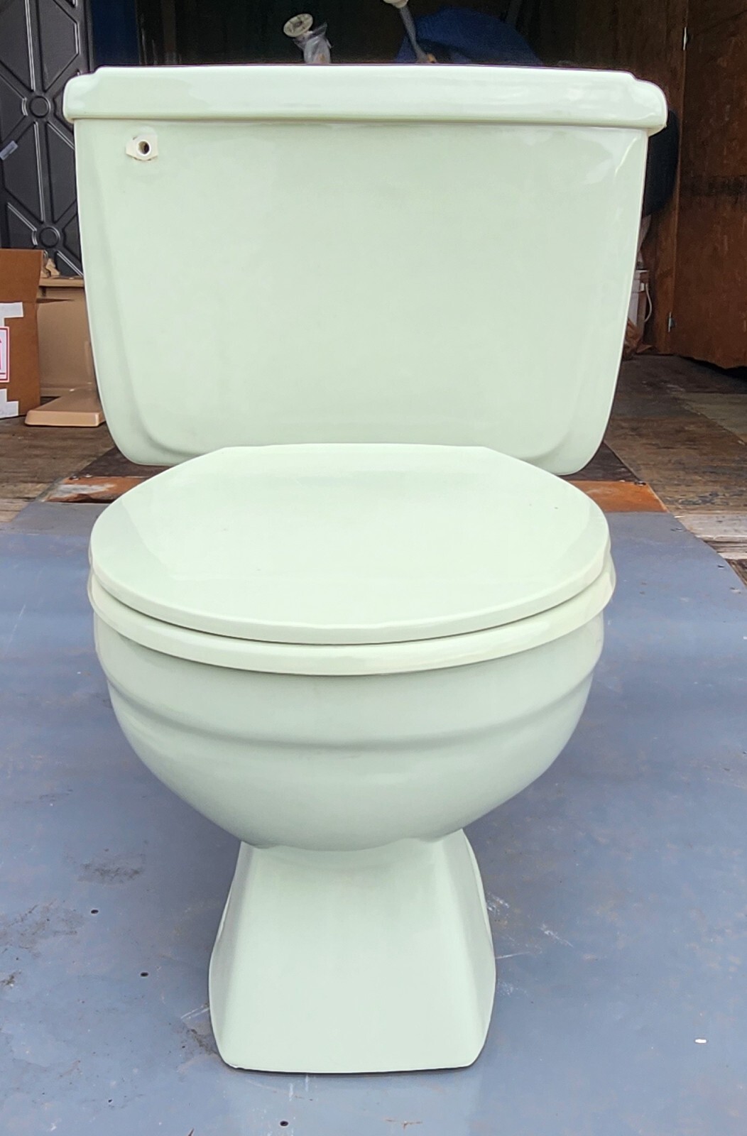 American Standard mint green toilet vintage bathroom plebe eBay