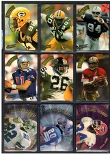 1994 Action Packed Football Braille/Warp Speed/Catching Fire/Fantasy Forecast 