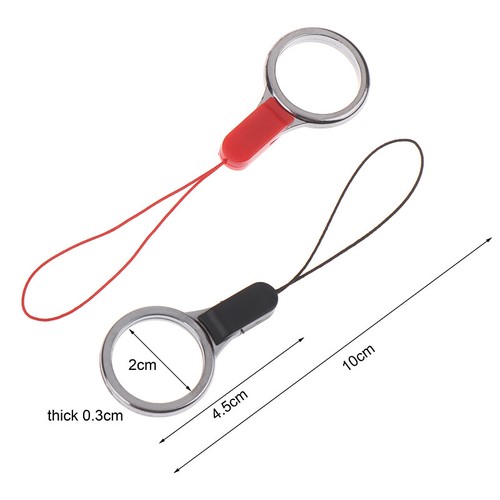 10Pcs Phone Lanyard Keychain Finger Ring Straps Keycord Rings Phone Accessories - 第 2/16 張圖片