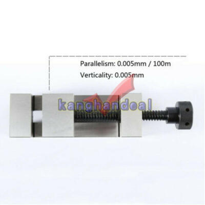 QGG High Precision Manual Flat Vice Tool Maker Vise for Grinding Milling Machine