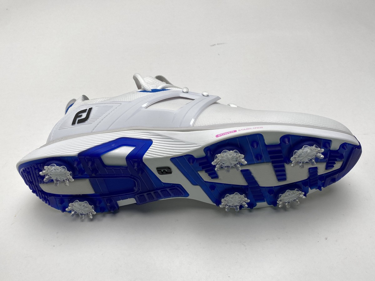 FootJoy FJ HyperFlex Golf Shoes White Blue Men's SZ 11 ( 51118