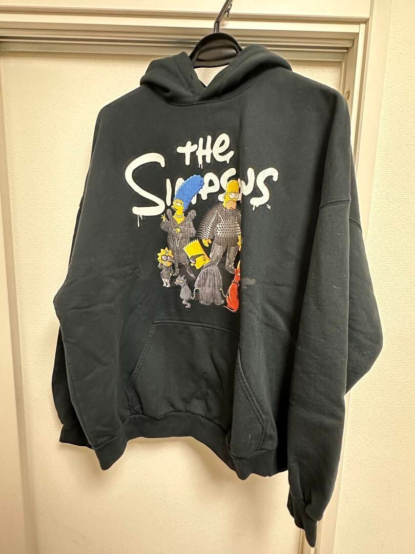 Balenciaga ジンプソンズ　hoodie Balenciaga Unisex Simpsons Cracked Graphic Hoodie Sweatshirt