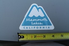 Mammoth Lakes California Ski Snowboard Resort SNB5 Vintage Snowboarding STICKER