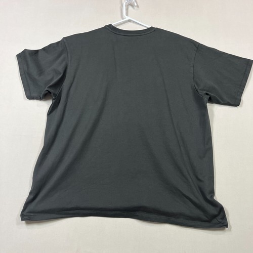 Levi's Black Relaxed Fit Heavyweight Casual Short Sleeve Tee T Shirt Mens XL - Picture 2 of 12