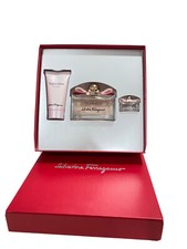 Salvatore Ferragamo Signorina 3pc Gift Set With 3.4 0.17oz Edp  1.7