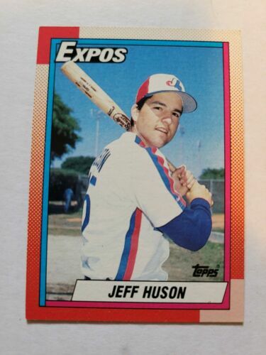 1990 TOPPS JEFF HUSON #72 NM