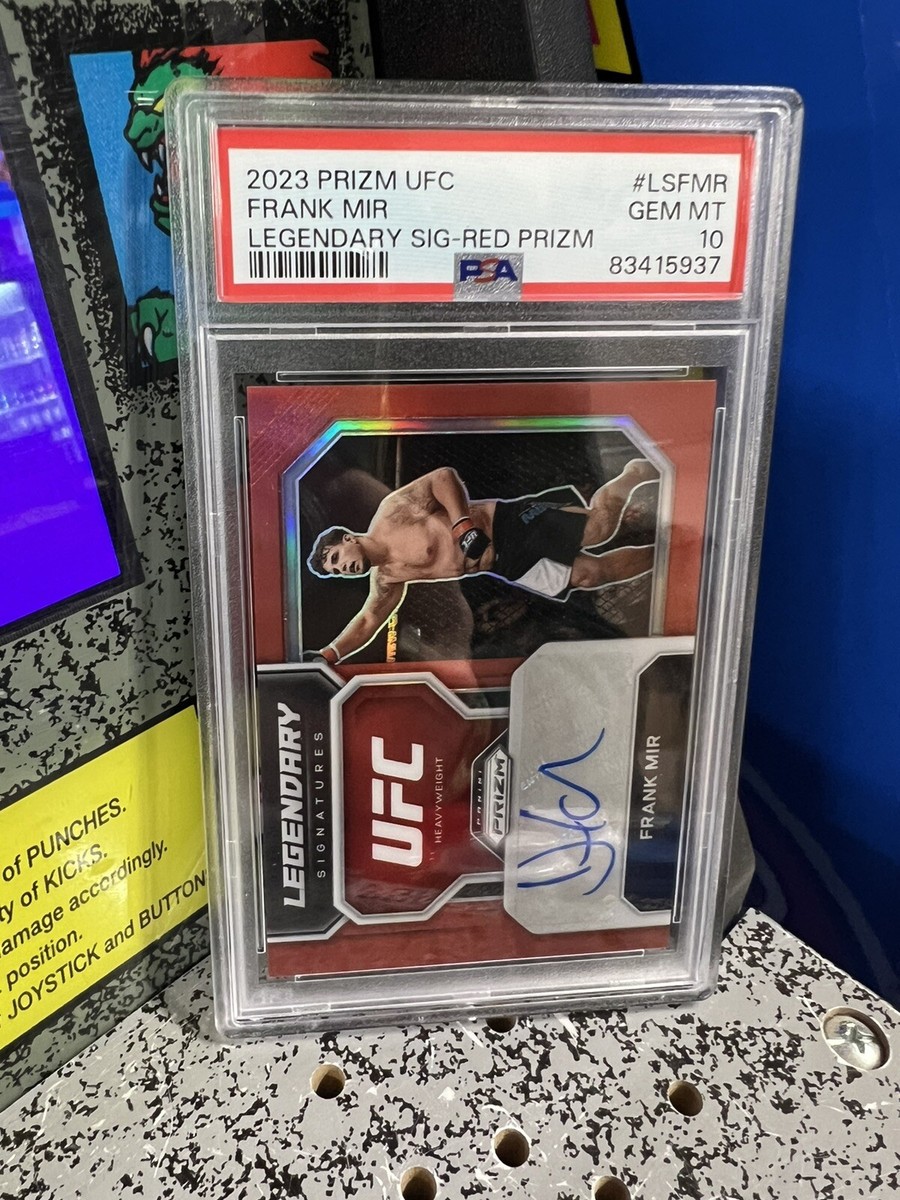 2023 Prizm UFC Frank Mir Legendary Sig Red Prizm /99