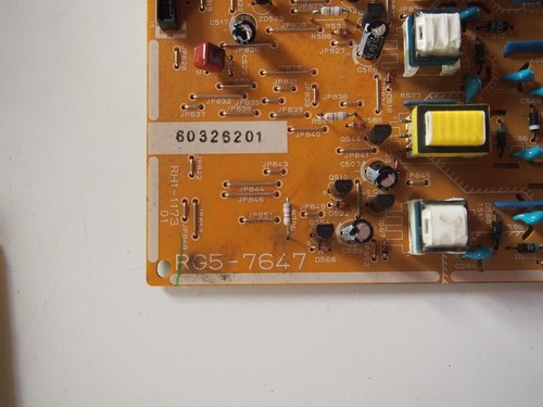 Carte alimentation RG5 7647 RH1 1173 01 - Photo 2/2