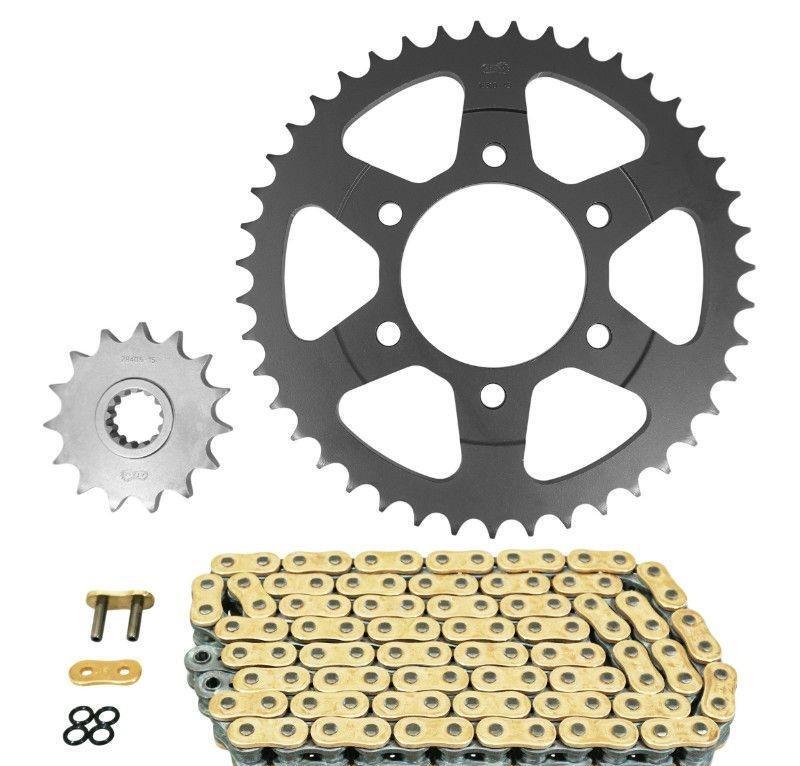 Kit chaîne Afam pour Kawasaki Z1000 ABS pas 525 15x43 dents de couronne