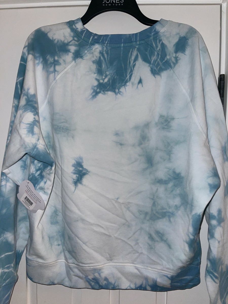 Ivory Ella Alissa Regular Fit Crewneck Cloud Dye Blue