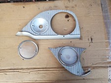 1957 Dodge Headlight Bezel 2 Parking Light Suburban Coronet Sierra Royal