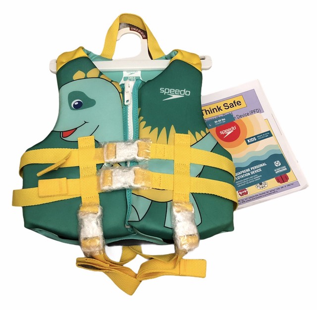Speedo CB Child PFD Boys' Life Jacket Vest Dinosaur for sale online eBay