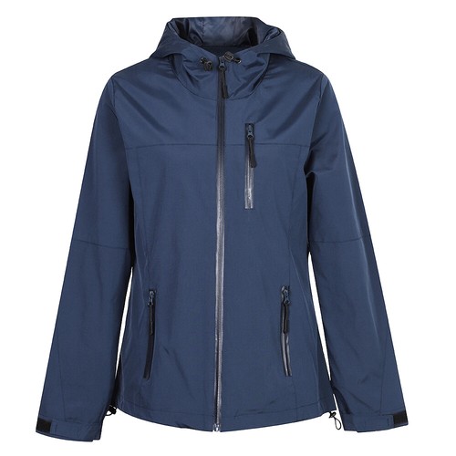 Damen Lose Kapuzenjacke Wasserdicht Winddicht Übergangs Jacke Outdoor Sportjacke - Bild 25 von 28