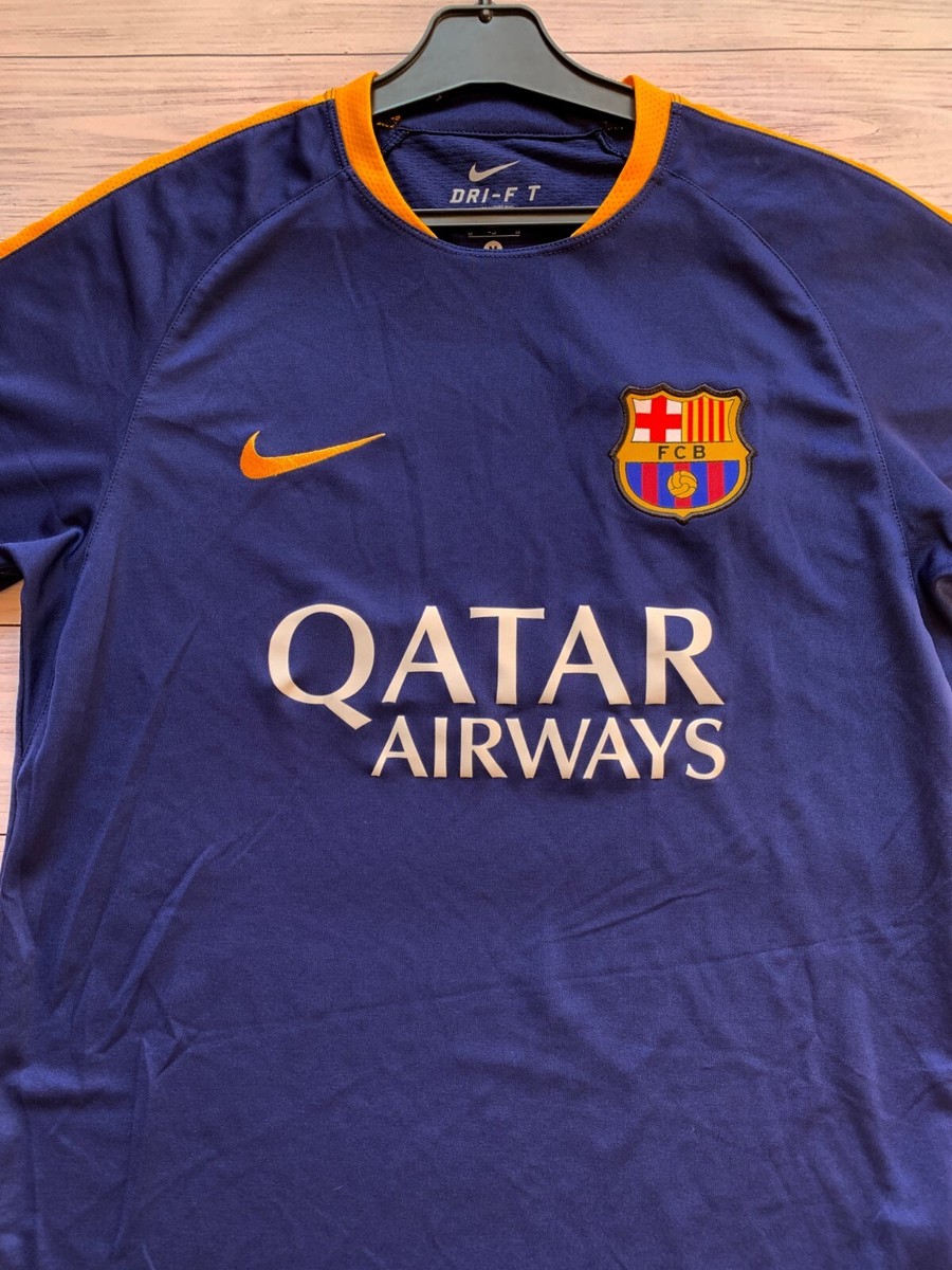 Nike FC Barcelona サッカーウェア Mサイズ FC Barcelona Training Football Soccer Shirt jersey Nike size