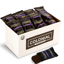 Colonial Coffee Packets, Pre Ground Coffee Packs, Colombian Medium Roast, Bulk S