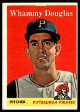 1958 Topps Whammy Douglas #306 RC Pittsburgh Pirates